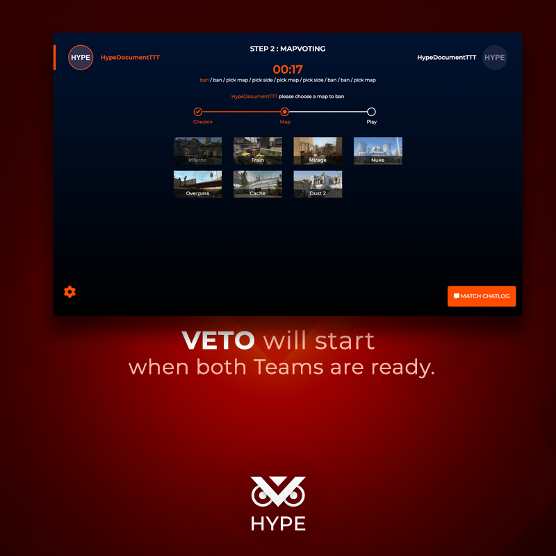 Players will check-in